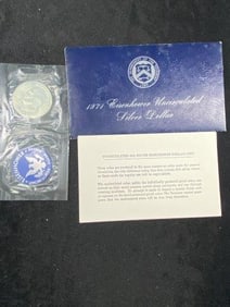 1971 Silver Uncirculated Eisenhower Dollar