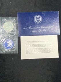 1971 Silver Uncirculated Eisenhower Dollar