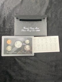 1997 Silver Proof Set 90% Silver