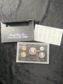 1992 Silver Proof Set 90% Silver
