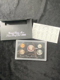 1992 Silver Proof Set 90% Silver