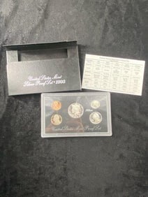 1993 Silver Proof Set 90% Silver