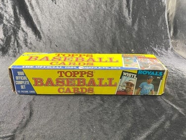 1986 Topps Baseball Complete Factory Set