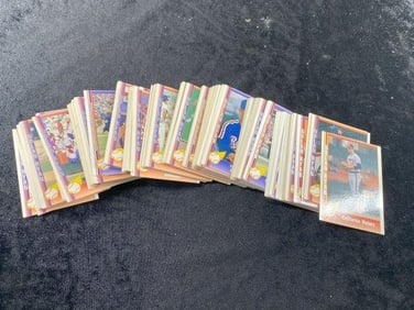 Stack of Nolan Ryan Baseball Cards