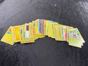 Stack of Pokemon Cards
