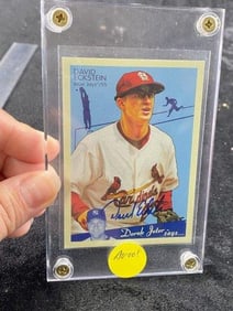 2008 Upper Deck Goudey Autographs David Eckstein Baseball Card
