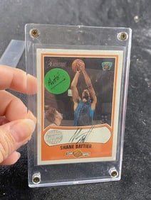 2001 Topps Heritage Autograph Shane Battier