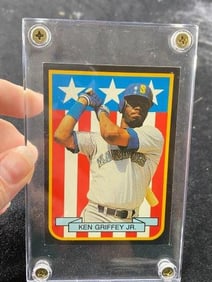 1989 Ken Griffey Jt RC Promo Baseball Card