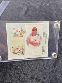 2006 Topps Allen & Ginters & Albert Pujols Baseball Card