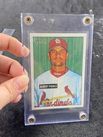 2005 Bowman Heritage Albert Pujols Baseball Card