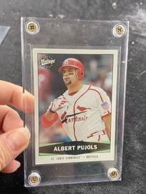 2004 Upper Deck Vintage Albert Pujols Baseball Card