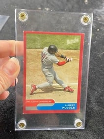 2004 Bazooka Albert Pujols Baseball Card