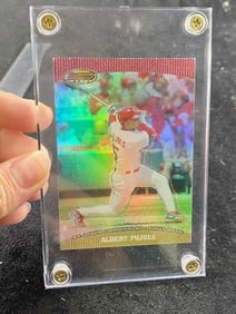 2004 Bowmans Best Albert Pujols Baseball Card