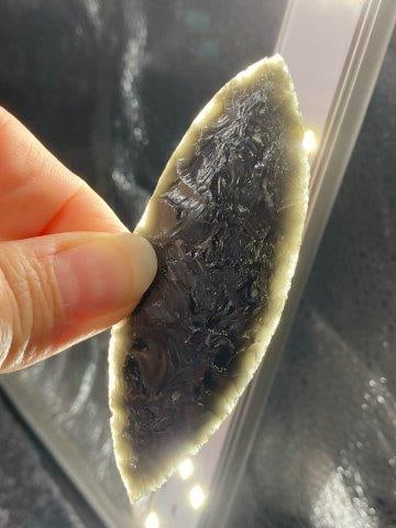 Obsidian Point: KEY WORDS: INDIAN ARTIFACT ARTIFACTS ARROWHEAD ARROWHEADS NATIVE AMERICAN MISSISSIPPIAN QUAPAW CADDO POTTERY COINS MORGAN DOLLAR PEACE DOLLAR SILVER COINS Arkansas. Now taking in consignments for pre-
