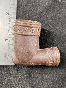 Early Settlers Trade Pipe 1860s from the collection of Parker Melvin from Cincinnati, Ohio