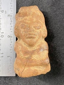 Authentic Pre-Columbian Clay Figure Mayan