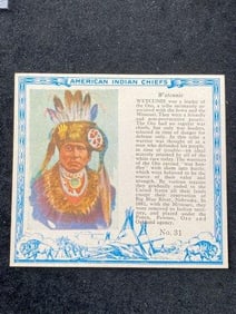 Red Man Chewing Tobacco famous Indian Chiefs #31