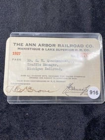 Railroad Card