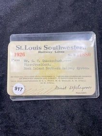 Railroad Card