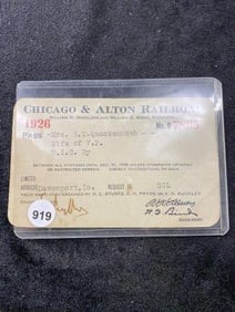Railroad Card