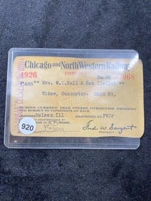 Railroad Card