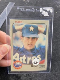 1983 Fleer Nolan Ryan Baseball Card
