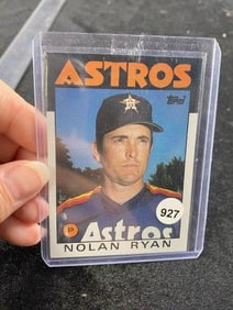 1986 Topps Nolan Ryan Baseball Card