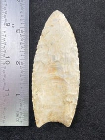 Clovis from Missouri Indian Artifact Arrowhead