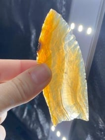 Obsidian Clovis from Colorado Indian Artifact Arrowhead