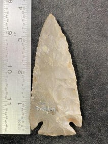Lost Lake from Louis County, Kentucky Indian Artifact Arrowhead