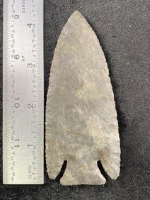 Lost Lake from Missouri Indian Artifact Arrowhead