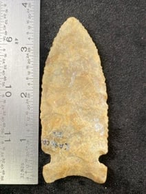 Graham Cave from Cass County Indian Artifact Arrowhead
