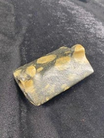 Hook Bannerstone from Illinois Indian Artifact Arrowhead great material, well made