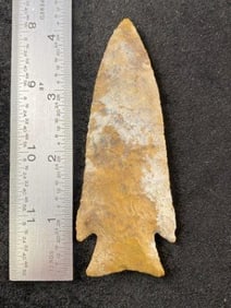 Hardin from Missouri Indian Artifact Arrowhead