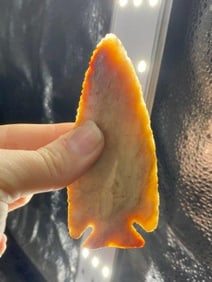 Lost Lake from Illinois Indian Artifact Arrowhead