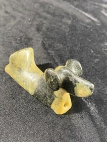 Popeyed Birdstone from Illinois Indian Artifact Arrowhead