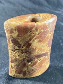 Bannerstone from Illinois Indian Artifact Arrowhead