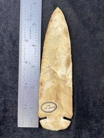 Dovetail from Illinois Indian Artifact Arrowhead