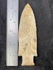 Hardin from Illinois Indian Artifact Arrowhead