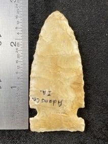Graham Cave from Iowa Indian Artifact Arrowhead
