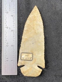 Dovetail from Iowa Indian Artifact Arrowhead