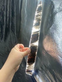 Huge Obsidian Blade from Colorado Indian Artifact Arrowhead