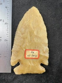 Thebes from Clay County, Kentucky Indian Artifact Arrowhead