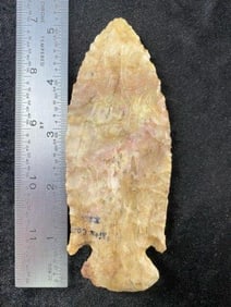 Benton from Illinois Indian Artifact Arrowhead