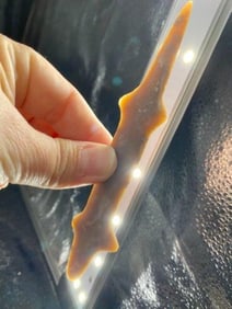 Pollished Stone Lizzard Effigy Indian Artifact Arrowhead