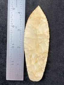 Agate Basin from Missouri Indian Artifact Arrowhead
