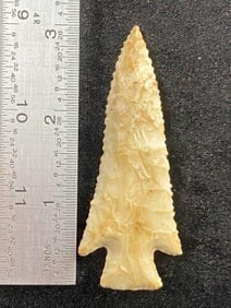 Hardin from Missouri Indian Artifact Arrowhead