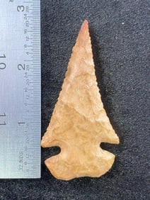 Dovetail from Missouri Indian Artifact Arrowhead