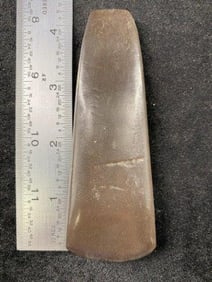 Celt from Illinois Indian Artifact Arrowhead