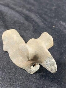Popeyed Birdstone from Illinois Indian Artifact Arrowhead